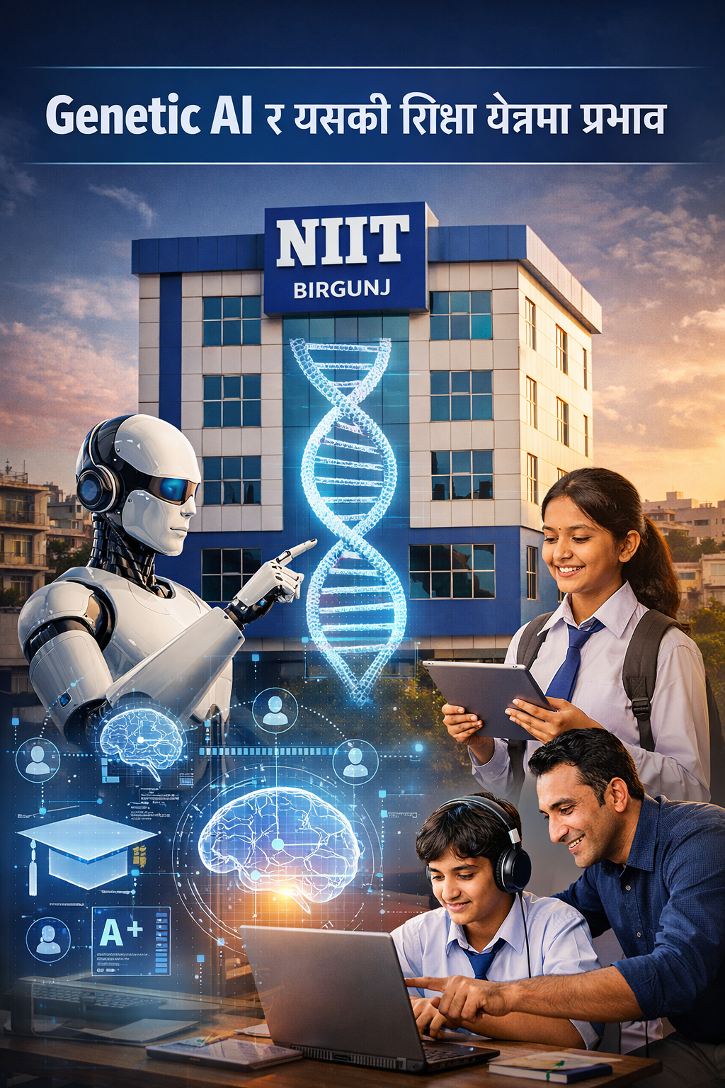 Genetic AI र यसको शिक्षा क्षेत्रमा प्रभाव