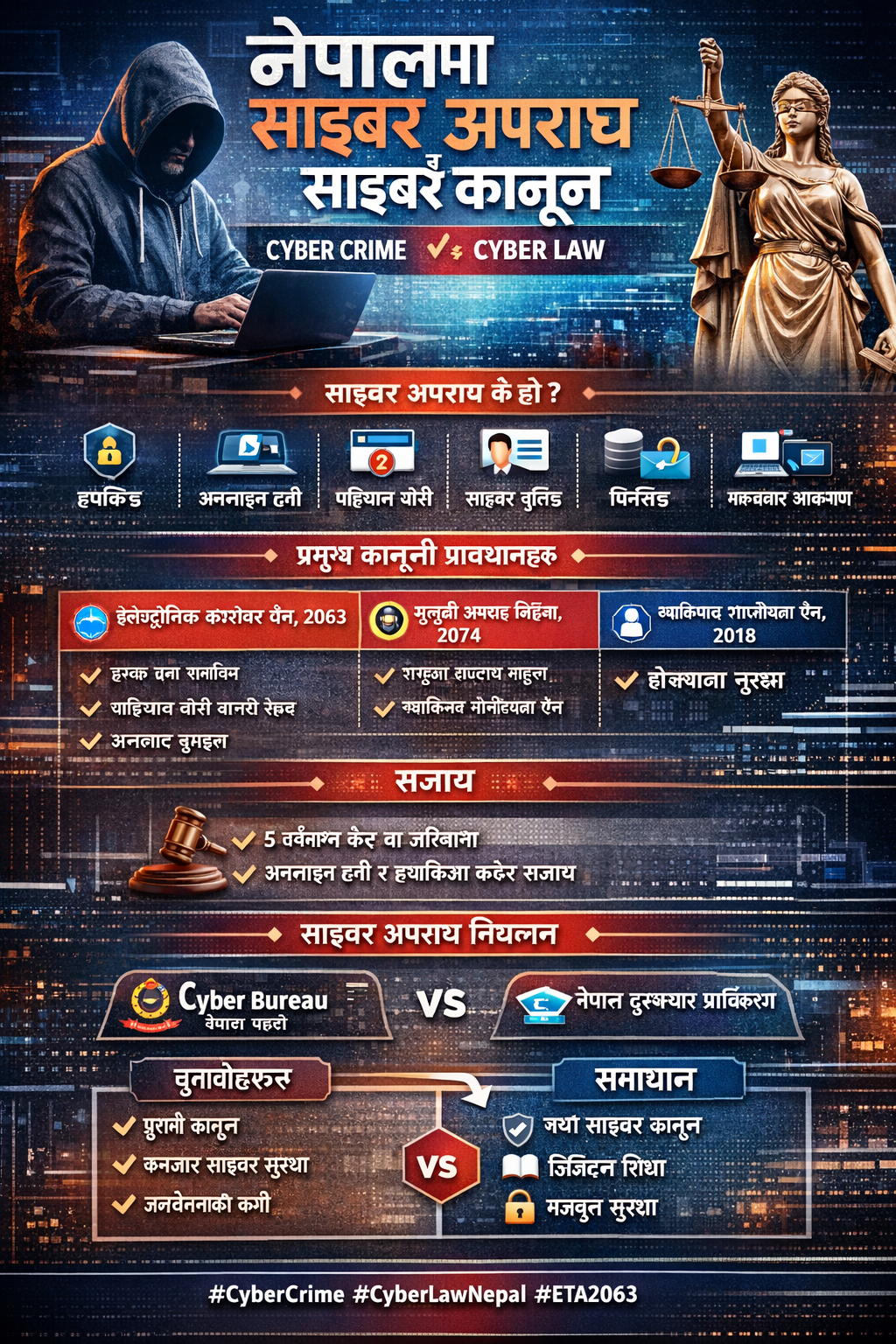 नेपालमा साइबर अपराध र साइबर कानून